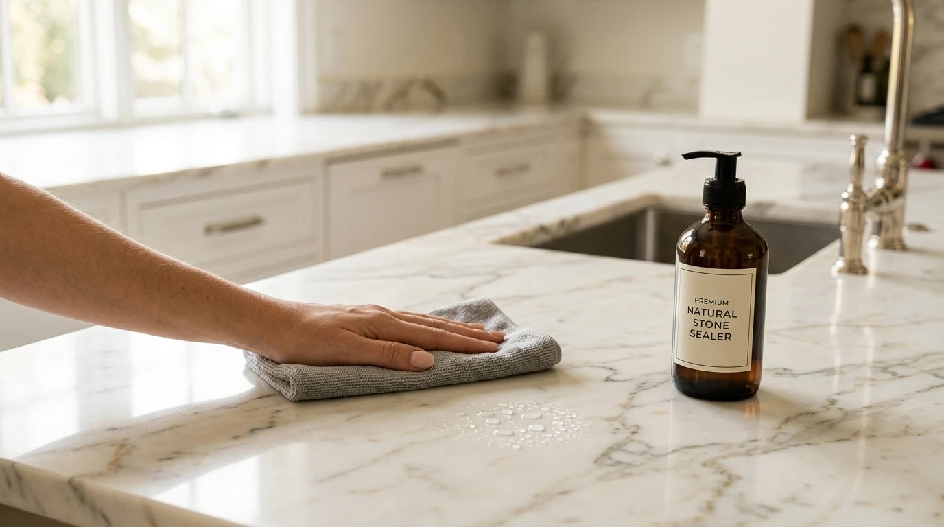 Sealing & Caring for Natural Stone: A Complete Guide